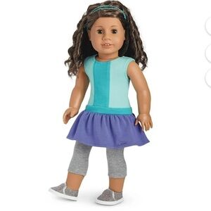 American Girl Truly Me Color Block Dress For 18" Dolls NWT